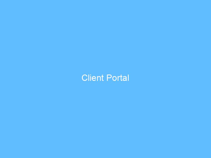 Client Portal Client Portal
